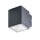 Lampe murale extérieure Anthracite IP44 Aluminium Porte dentrée