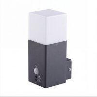 Außenlampe mit Bewegungsmelder Anthrazit E27 IP44 Wand