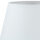 Abat-jour en tissu pour lampe de table E14 Ø 25 cm Blanc conique