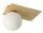 Goldene Deckenlampe Metall Glas Kugel &Oslash;12,1 cm L:25 cm