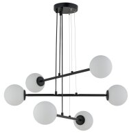 Abat-jour Lampe suspendue m&eacute;tal verre...