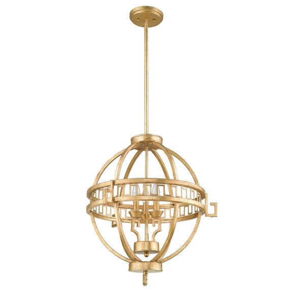 Deckenleuchte AIROSO Ø57cm kürzbar Vintage Lampe