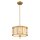 Deckenleuchte AIROSO Gold kürzbar Vintage Design
