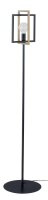 Große Stehlampe Schwarz Metall 161 cm E27 stylisch