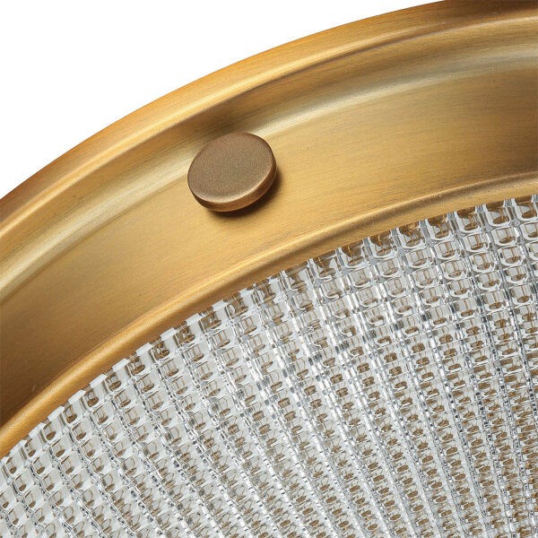 Deckenleuchte ALVER Ø32cm in Messing Design Lampe