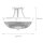 Deckenleuchte ALVER Ø32cm in Messing Design Lampe