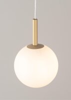 Lampe à suspendre ronde verre sphère...