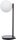 Lampe de chevet m&eacute;tal verre anti-&eacute;blouissant G9 43 cm petite
