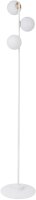 Stehlampe 3-flammig Metall Wei&szlig; Kugel Lesen G9 160 cm
