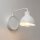 Petite applique Blanc Métal décoratif E27 L:14,5 cm