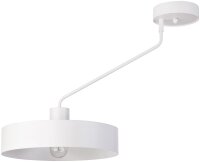 Plafonnier r&eacute;tro Blanc M&eacute;tal E27 &Oslash;35...