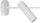 Spot mural int&eacute;rieur m&eacute;tal blanc GU10 L:28 cm orientable