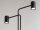 Schwarze Stehlampe Zylinder 162 cm E27 auffällig