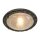 Deckenleuchte GOTICA 6 Schwarz Gold &Oslash;30cm Lampe