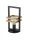 Lampe de table moderne noire liseuse E27 32 cm petite
