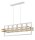 Métal Lampe à suspendre Métal blanc or E27 76 cm grand
