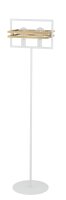 Große Stehlampe Weiß Gold Modern 162 cm...