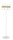 Große Stehlampe Weiß Gold Modern 162 cm 2-flammig