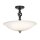 Plafonnier ANOUK Noir Blanc &Oslash;40cm Lampe design