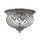 Deckenleuchte ANABELL 8 Nickel &Oslash;31cm Design Lampe