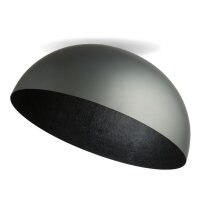 Metall Deckenleuchte Silber Loft E27 rund &Oslash;90 cm...
