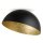 Gro&szlig;e Deckenlampe Gold Schwarz rund &Oslash;90 cm E27 Loft
