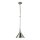 Plafonnier ISMENE en nickel &agrave; raccourcir &Oslash;30cm Lampe