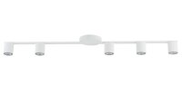 Plafonnier blanc Blanc Métal GU10 110 cm...