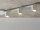 Plafonnier moderne GU10 blanc métal L:90 cm grand