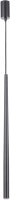 Suspension noire m&eacute;tal cylindre G9 minimaliste