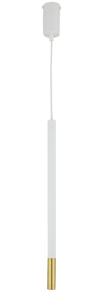Lampe à suspendre Blanc Or Laiton H:50 cm G9 jusquà 1 m élégant