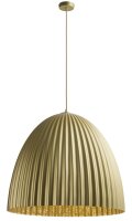 Lampe &agrave; suspendre dor&eacute;e ronde &Oslash;70 cm...
