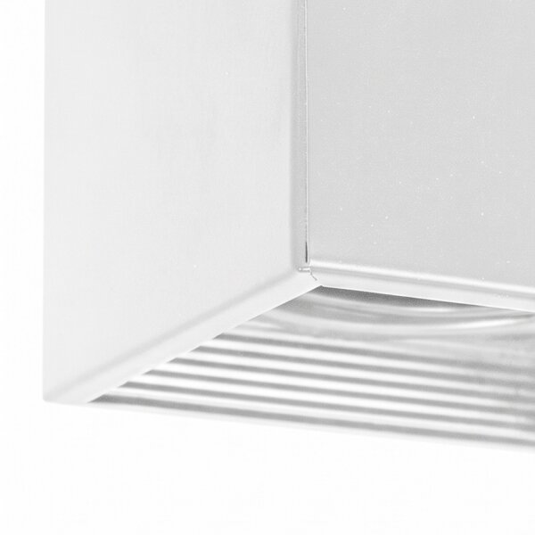 Deckenspot eckig GU10 Weiß Metall Modern DOWNLIGHT