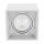 Deckenspot eckig GU10 Weiß Metall Modern DOWNLIGHT