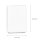 Deckenspot GU10 Weiß Metall eckig 11,5 cm breit DOWNLIGHT