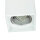Spot Lampe Aufputz Weiß GU10 Metall 12,5 cm hoch
