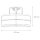 Lampe de plafond laiton crème 3x E27 Ø 34 cm ronde SHOJI
