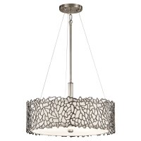 Plafonnier RINA en étain Ø46cm Lampe design