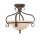 Deckenleuchte ANABELL 10 Bronze Antik &Oslash;42cm Lampe