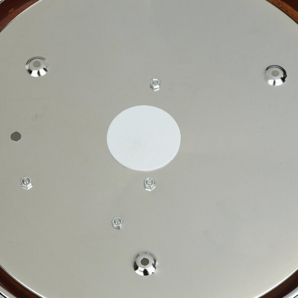 LED Deckenleuchte JANJA in Chrom IP44 Ø25cm Lampe