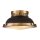 Deckenlampe innen rund Ø 32 cm für 2x E27 in Bronze antik