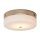 LED Bad Deckenleuchte in Gold IP44 &Oslash;24cm JANJA