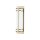 Applique 2x E27 en laiton crème verre métal SHOJI