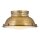 Deckenlampe Messing antik 2x E27 Ø 32 cm Industrial Design