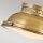 Deckenlampe Messing antik 2x E27 Ø 32 cm Industrial Design