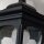 Lampe dextérieur IP44 E27 Noir Verre Aluminium Rustique