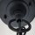 Lampe dextérieur Noir IP44 E27 Verre Aluminium Rustique