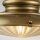 Lampe dextérieur mur IP44 en laiton antique E27 verre aluminium