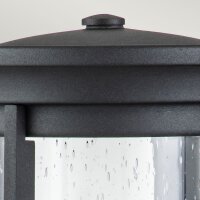 Lampe dextérieur murale IP44 E27 noir métal...
