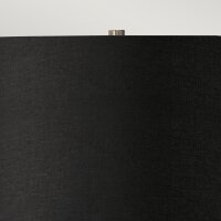 Lampe de table Blanc Noir E27 65 cm Classique Salon